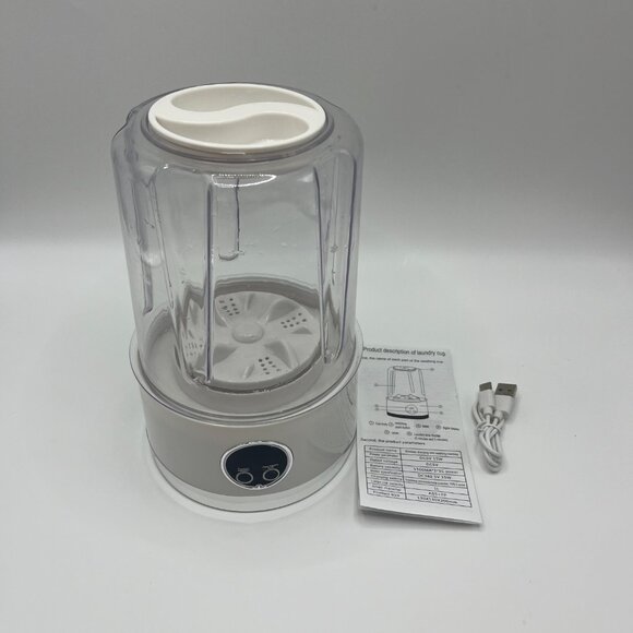 Mini Washing Machine Portable Wireless Charging Fully Automatic - Picture 6 of 7